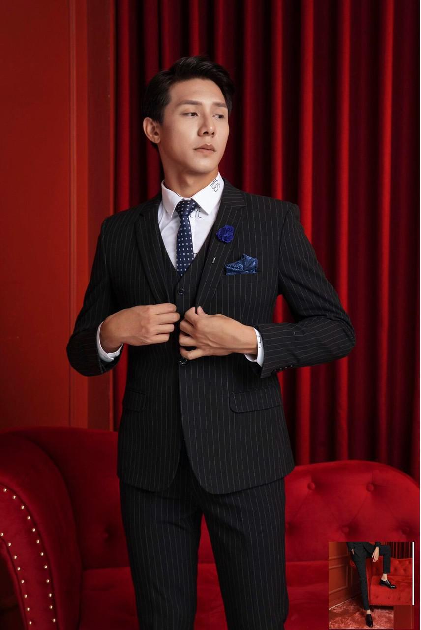 Skinny Fit Suit Jacket in Grey  apgentshopstore